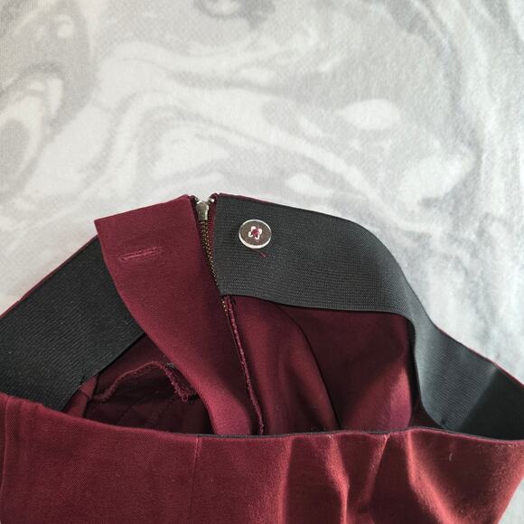 A New Day/Target Pants Maroon Women's Elastic Waist Size 2 - Picture 8 of 9